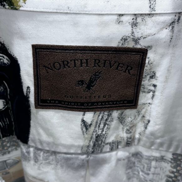 North River Outfitters Men's XL Javelin Chevelle GTO Torino Short Sleeve Shirt - Picture 7 of 8